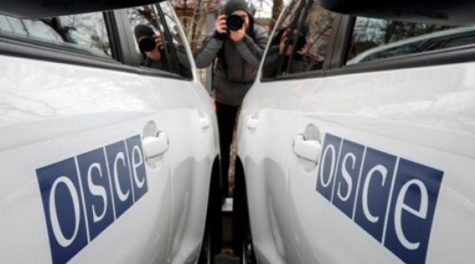 Боевики набросились на наблюдателей ОБСЕ