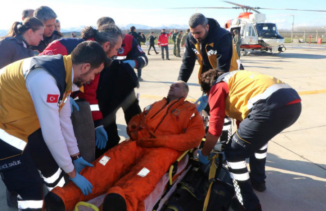 У Черноморского побережья Турции затонуло судно с украинцами на борту