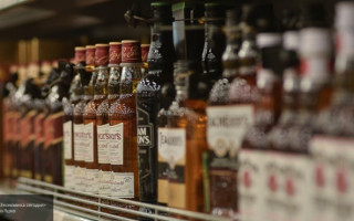 Ограбление в столичном магазине: охранник украл виски на полмиллиона гривен