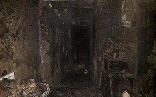 В пожаре под Запорожьем погибли дети, их мать повесилась