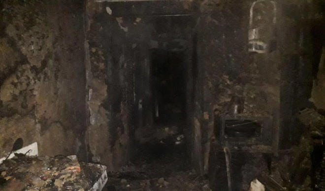 В пожаре под Запорожьем погибли дети, их мать повесилась