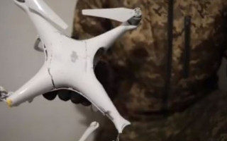 Дрон оккупантов, набитый взрывчаткой, сбили украинские военные