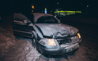 ДТП на Жулянском мосту: пьяный водитель пытался скрыться с места аварии