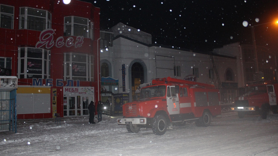 Пожар в Каменец-Подольском: горел отель