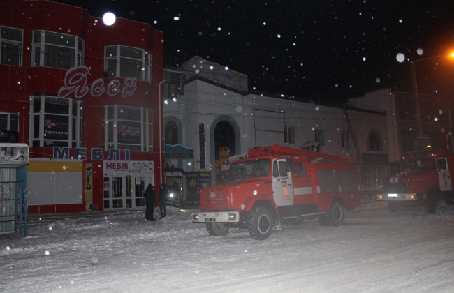 Пожар в Каменец-Подольском: горел отель