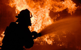 В Харькове произошел пожар в торговом центре