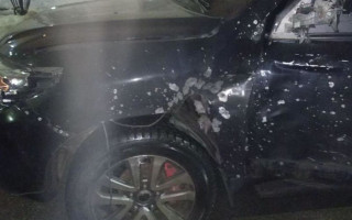 Автомобиль расстреляли из гранатомета в центре Днепра: есть подробности