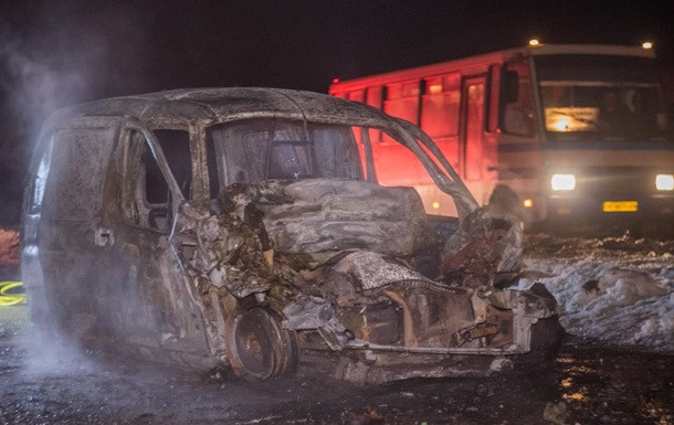 Страшное ДТП в Днепропетровской области: водитель сгорел заживо
