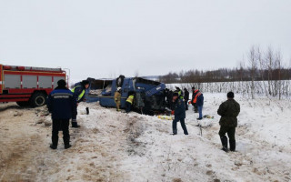 В России разбился автобус с детьми: десятки погибших и раненых