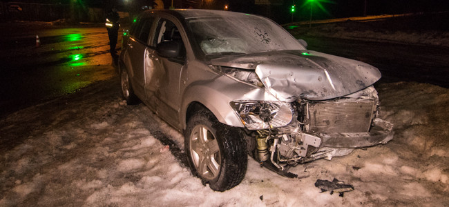 По цепочке: в Киеве произошло тройное ДТП с участием иномарок