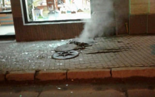 Мощный взрыв в центре Львова: движение транспорта приостановлено