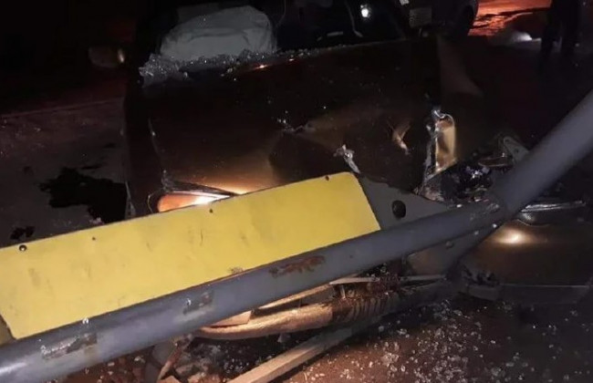 П’яний водій «зніс» зупинку громадського транспорту у Львові