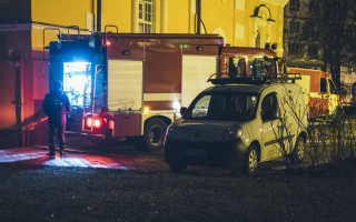В Киеве случился пожар на территории Покровского храма: сооружение сгорело полностью