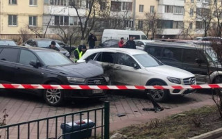 На Оболони взорвался автомобиль: новые подробности