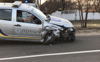 ДТП с полицейскими под Луцком: погоня завершилась серьезной аварией