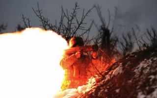 Огневую точку боевиков уничтожили ВСУ на Донбассе