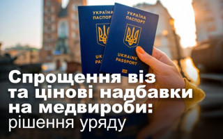 Спрощення віз та цінові надбавки на медвироби: рішення уряду
