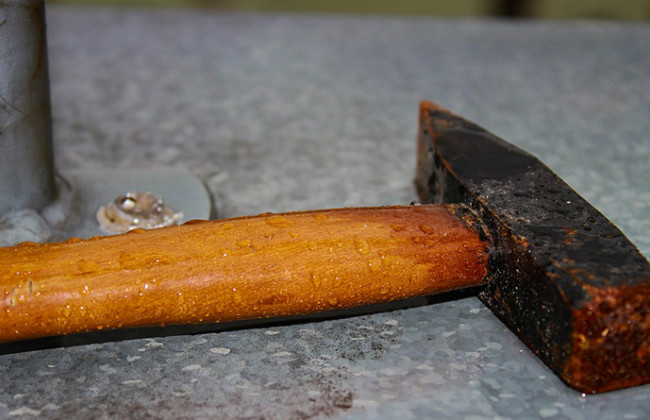 Били молотком: момент избиения активиста попал на видео