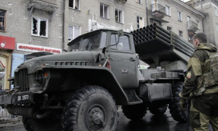 У бойовиків викрали «Град» у центрі Донецька