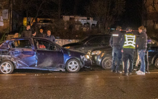 В Киеве иностранцы устроили тройное ДТП и скрылись с места аварии