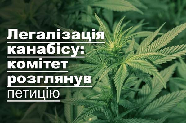 Легалізація канабісу: комітет розглянув петицію