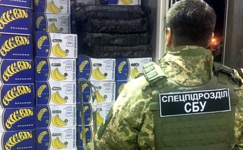 Под видом бананов: в Украину пытались ввести наркотики на $51 млн