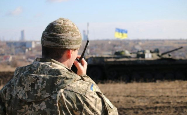 Грузовик с террористами ликвидировали ВСУ на Донбассе