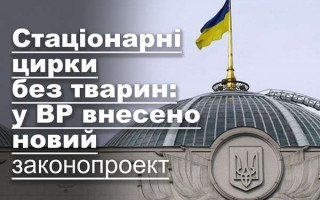 Стаціонарні цирки без тварин: у ВР внесено новий законопроект