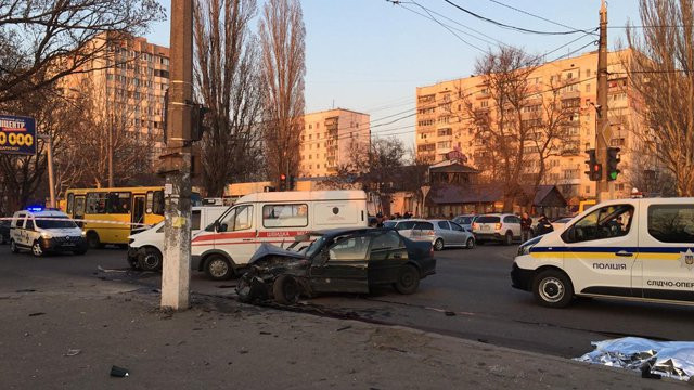 Водій в Одесі влетів у гвардійців: один загиблий, п’ятеро травмовано