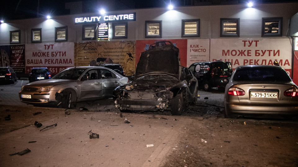 Взрыв автомобиля в Киеве: Chevrolet принадлежал разведчику