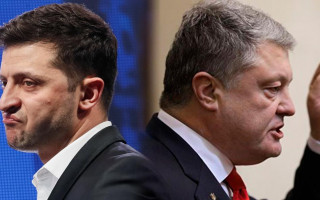 Зеленский и Порошенко устроили перепалку в прямом эфире, видео