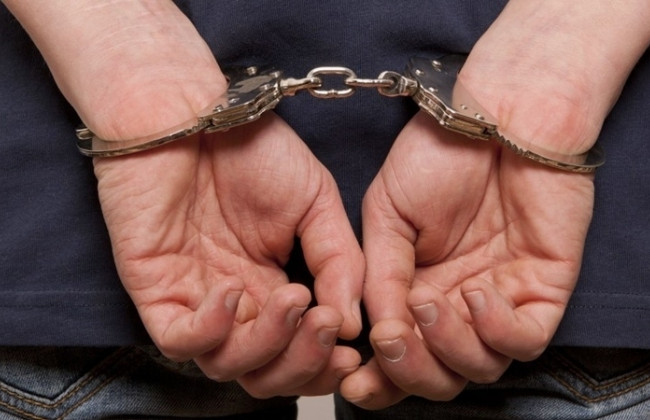 Задержание дерзкого грабителя в Киеве попало на видео