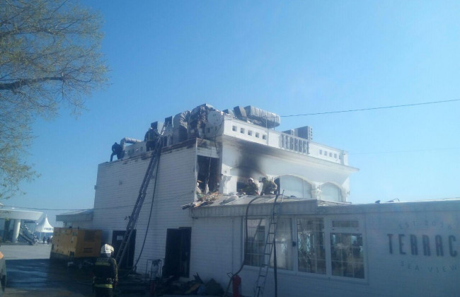 Жуткий пожар в ресторане Одессы: погибла женщина