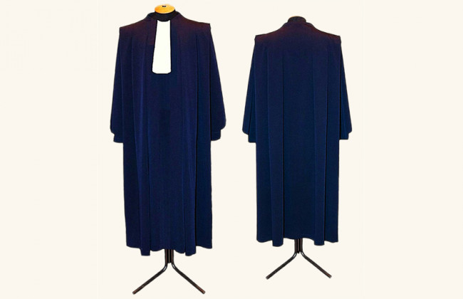 Как будет выглядеть новая мантия судей