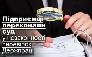 Підприємці переконали суд у незаконності перевірок Держпраці