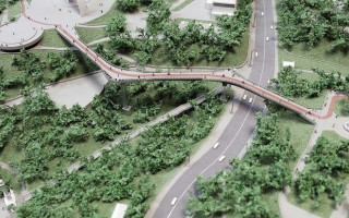 У столиці відкриють новий пішохідний міст: на що чекати киянам