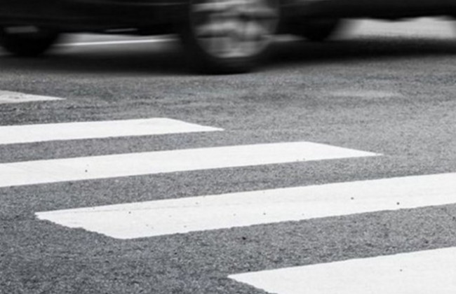 В Каменском священник сбил пешехода: видео момента ДТП