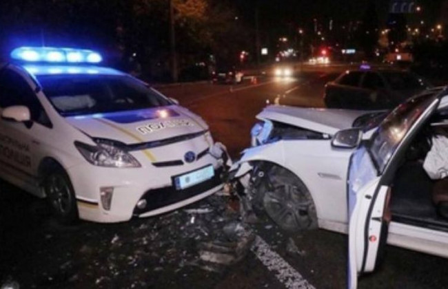ДТП за участі автомобіля поліції у Києві: за справу взялося ДБР