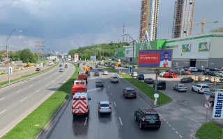 На дорогах Киева замечена необычная техника: фото