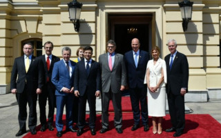 Світ пишатиметься Україною: Президент зустрівся з міжнародними партнерами