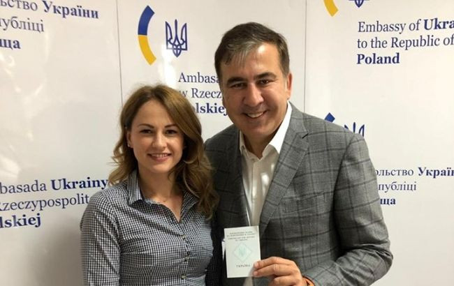 Саакашвили получил документ для возвращения в Украину: подробности