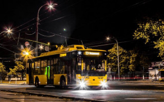 На заметку киевлянам:  ночной троллейбус изменит маршрут
