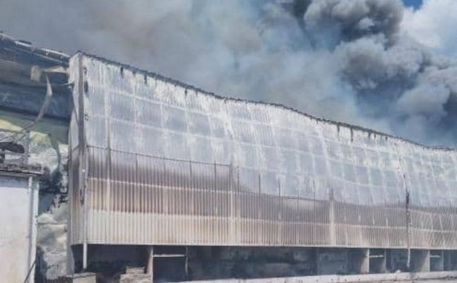 В сети показали впечатляющие последствия масштабного пожара на птицефабрике под Киевом