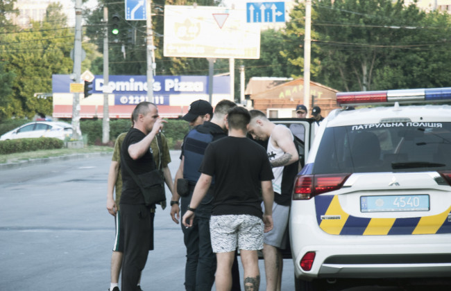 Массовая драка с копами в Киеве: есть подробности