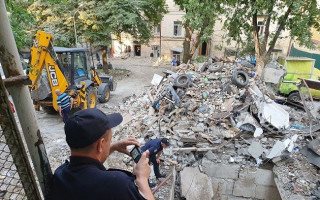 Мощный взрыв в Киеве: появились новые видео и фото с места события