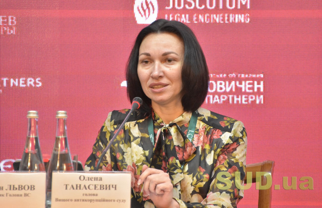 ВАКС є не спеціальним, а спеціалізованим судом — Олена Танасевич