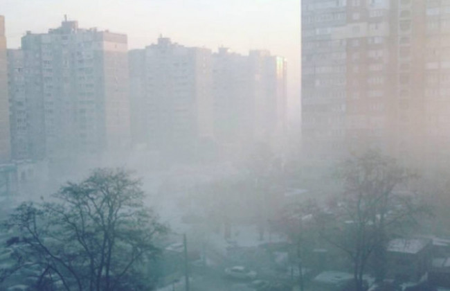 Загрязнение воздуха в столице: киевлянам сделали сообщение