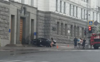 Резонансное ДТП в Харькове: появилось видео