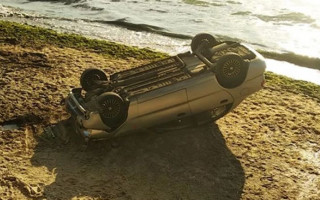 ЧП в Одессе: на пляж с обрыва упал автомобиль