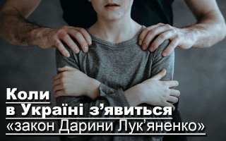 Коли в Україні з’явиться «закон Дарини Лук’яненко»